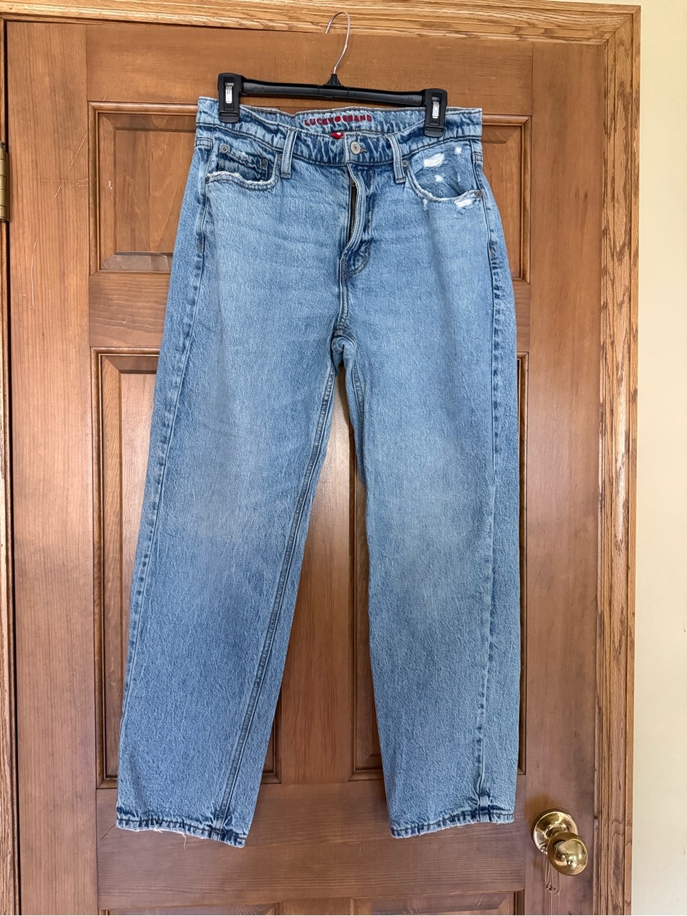 Lucky Brand Light Blue Straight-Leg Jeans